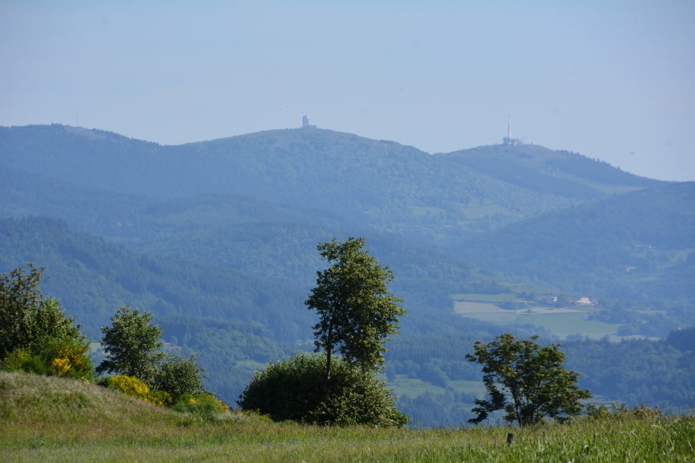 Vue sur le Pilat 